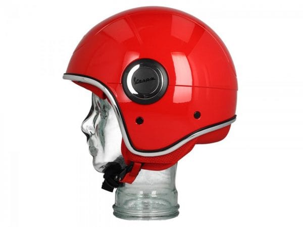 Helm -VESPA VJ1- Jethelm, (RED) Rosso Passione R7 (894) – M (57-58cm) 606518M03R