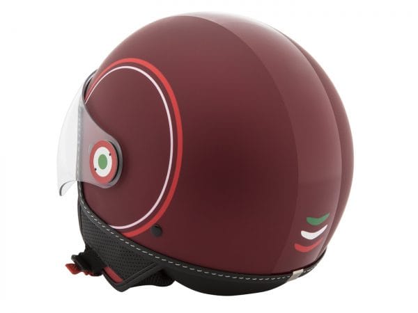 Helm -VESPA Jethelm Modernist- ABS- rot weiß- XS (52-54 cm) 606739M01MR