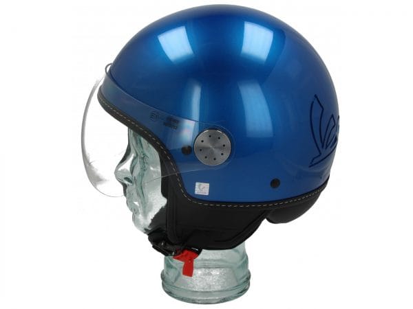 Helm -VESPA Visor 3.0- blau (vivace blue lucido (261/A)) – L (59-60cm) 606783M04NB