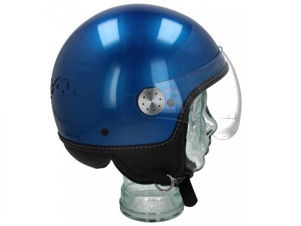 Helm -VESPA Visor 3.0- blau (vivace blue lucido (261/A)) – L (59-60cm) 606783M04NB