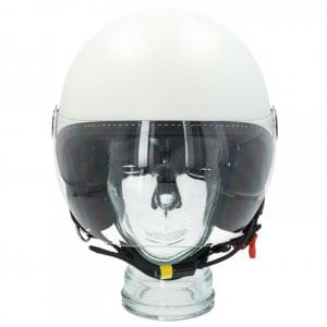 Helm -VESPA Visor BT "Super Tech"- weiß (bianco innocenza (544)) – XS (52-54cm) 607027M01WH