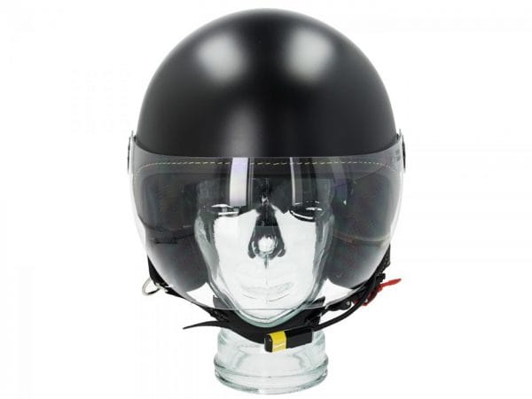 Helm -VESPA Visor BT "Super Tech"- schwarz (nero vulcano (98/A)) – L (59-60cm) 607027M04MB