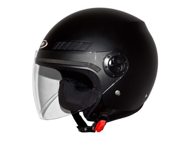 Helm -SHIRO SH62 GS, Jet-Helm- schwarz matt – M (57-58 cm) SI062020M