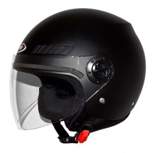 Helm -SHIRO SH62 GS, Jet-Helm- schwarz matt – S (55-56 cm) SI062020S