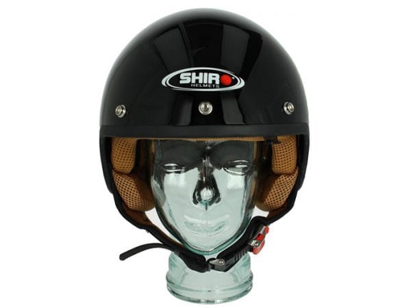 Helm -SHIRO SH206, Jet-Helm- schwarz – L (59-60 cm) SI206010L