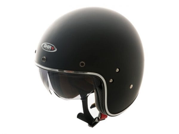 Helm -SHIRO SH235, Jet-Helm- schwarz matt – M (57-58 cm) SI235020M