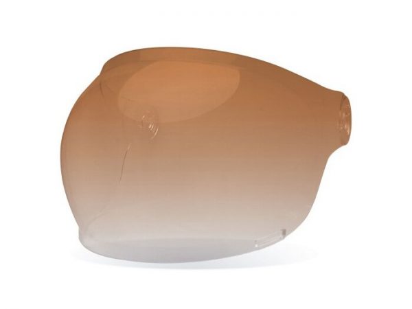 Visier für Helm -BELL Bullitt, Bubble- orange/farblos gradient- schwarzer Verschluss BL6110095